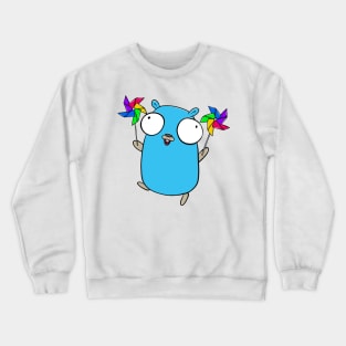 Pinwheel Gopher Crewneck Sweatshirt